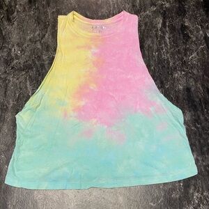 Forever 21 Tie-Dye Racerback Tank